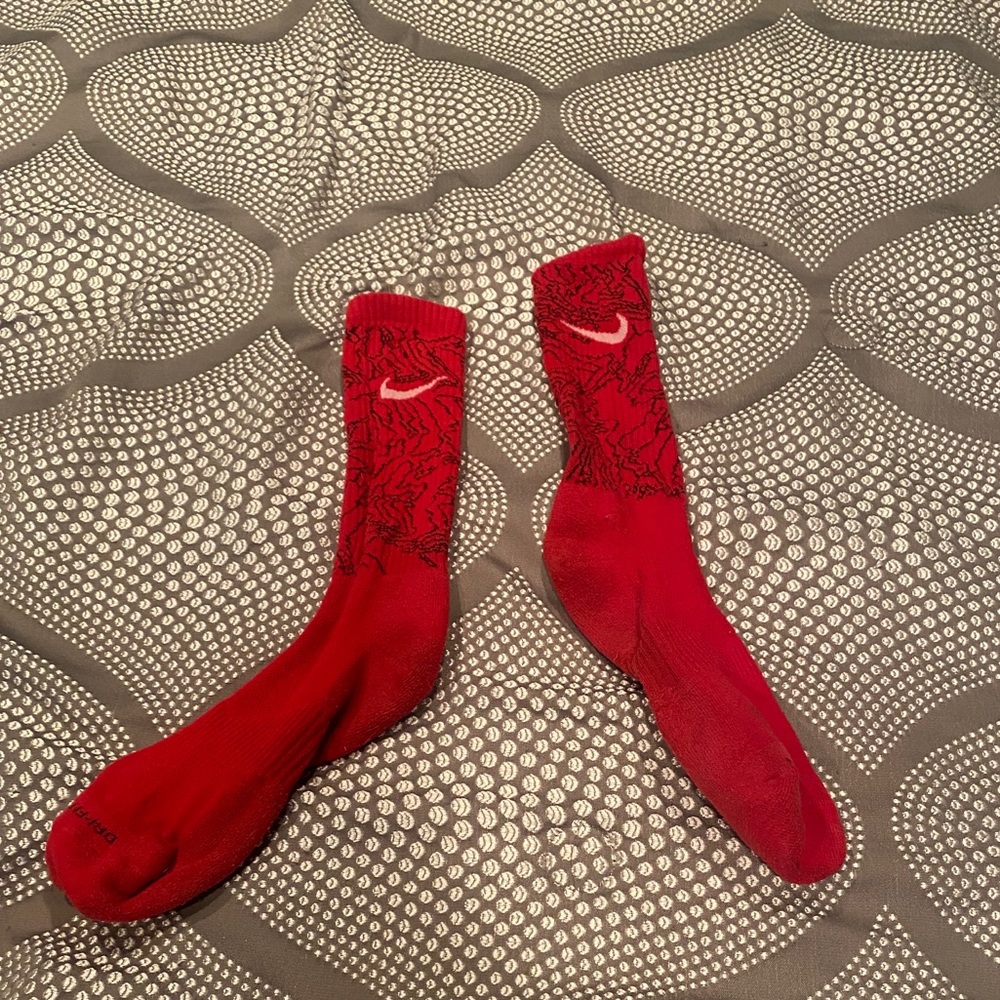 Large Nike Tube Socks.